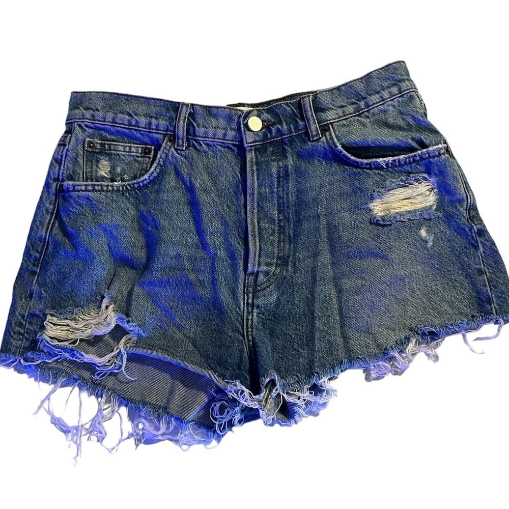 Reformation Dixie High Rise Jean shorts size 28